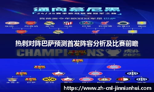 热刺对阵巴萨预测首发阵容分析及比赛前瞻